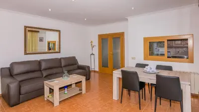 Zona de estar de HomeHolidaysRentals Aube