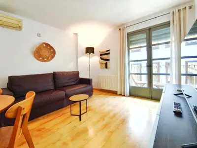 Zona de estar de Lugar perfecto en el Casco Antiguo de Girona