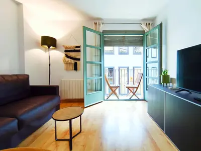 Zona de estar de Lugar perfecto en el Casco Antiguo de Girona