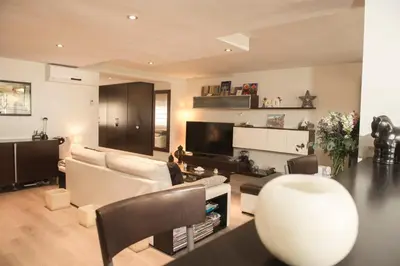 Zona de estar de LLOGUER30 Vip's Loft, un encanto frente al mar