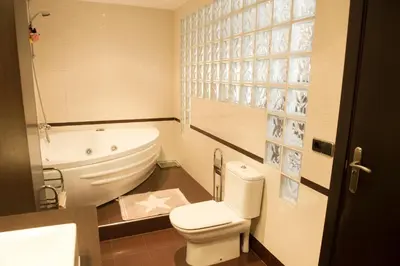 Un baño de LLOGUER30 Vip's Loft, un encanto frente al mar