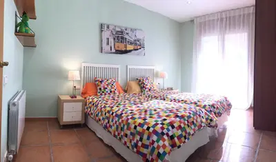 Cama o camas de una habitación en Vivalidays Villa Kiros