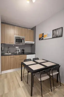 Una cocina o zona de cocina en Studio Acapulco