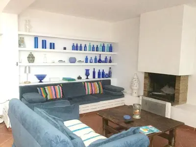 Zona de estar de Luxury Villa in Tamariu + Sea View