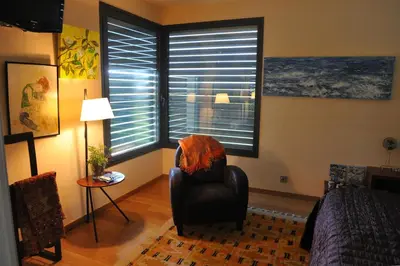 Zona de estar de Casa LLEVADORA - Villa amb piscina privada a PALS