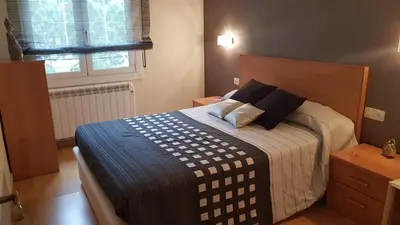 Cama o camas de una habitación en VILLAS COSETTE - Apartamento Ancora