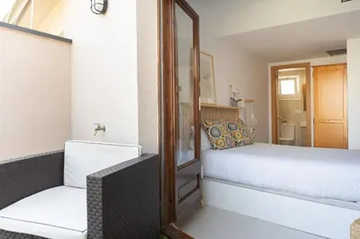 Cama o camas de una habitación en Lets Holidays QUIET APARTMENT 5 minutes TO THE BEACH 2