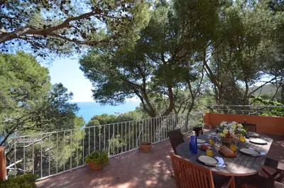 Paisaje cerca de esta villa