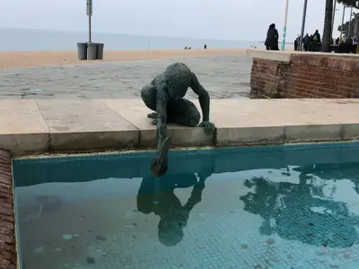 Piscina en o cerca de Excepcional 1ª línea de mar Platja d'Aro Elypalace 10-2