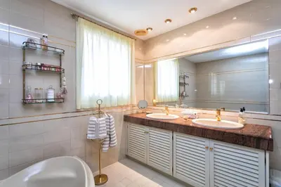 Un baño de Villa Paquita