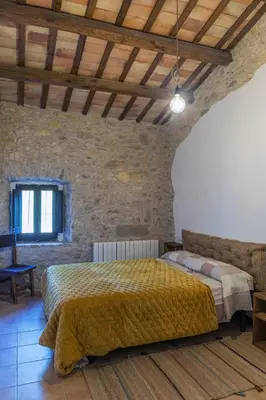 Cama o camas de una habitación en Can Gich