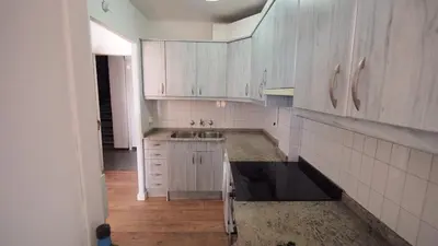 Una cocina o zona de cocina en Apartament Núria