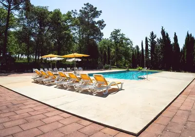 Piscina en o cerca de Masia Can Solà Gros