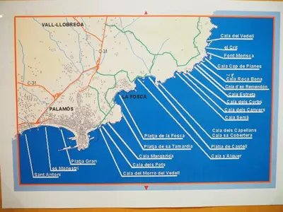 Plano de El Far de Palamós - Costa Brava