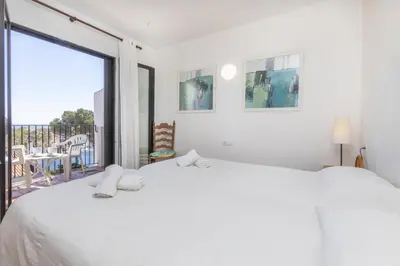 Cama o camas de una habitación en Cala Nostra- Roca Rosa