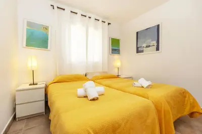 Cama o camas de una habitación en Cala Nostra- Roca Rosa