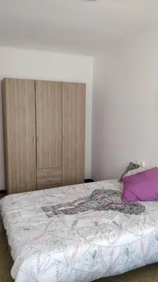 Cama o camas de una habitación en Apartamento Costa Brava con Wifi y Playa Barcelona
