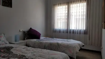 Cama o camas de una habitación en Apartamento Costa Brava con Wifi y Playa Barcelona