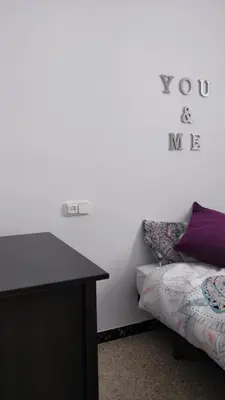 Cama o camas de una habitación en Apartamento Costa Brava con Wifi y Playa Barcelona