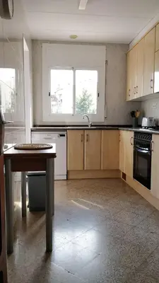 Una cocina o zona de cocina en Apartamento Costa Brava con Wifi y Playa Barcelona