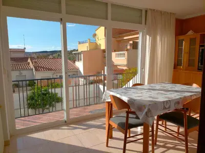 Un balcón o terraza de Apartamentos Costa Brava Las Vistas