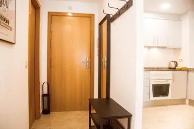 Una cocina o zona de cocina en AL27 Duplex de diseño a 250 metros de la playa
