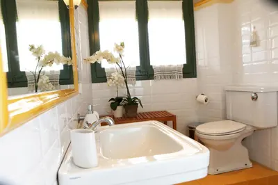 Un baño de Hostalet dels Indians