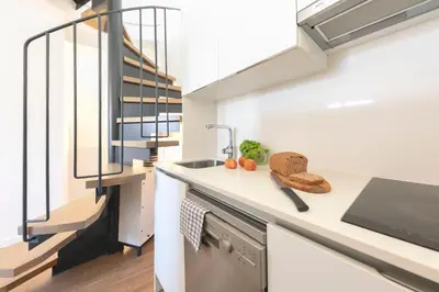 Una cocina o zona de cocina en Bravissimo Portal Nou, with private garage