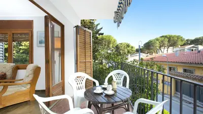 Un balcón o terraza de 1 Brav - Llafranc