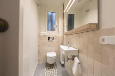Un baño de Bravissimo Mercaders, beautiful 3 bedroom apartment