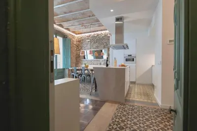 Una cocina o zona de cocina en Bravissimo Mercaders, beautiful 3 bedroom apartment