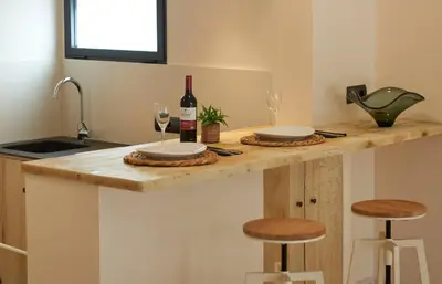 Una cocina o zona de cocina en L'Aixart Aiguablava Hotel