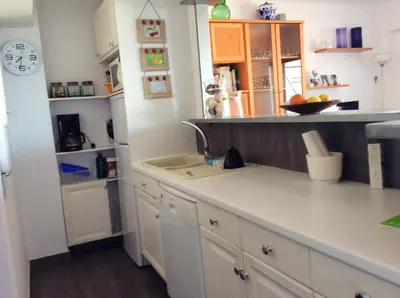 Una cocina o zona de cocina en Cozy Apartment in Palamós 65m² + Sea View