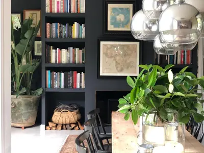 Biblioteca en the country house