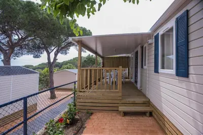 Un balcón o terraza de Camping Roca Grossa