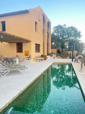 Piscina en o cerca de Casa La Gavina Blanca