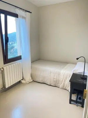 Cama o camas de una habitación en Casa La Gavina Blanca