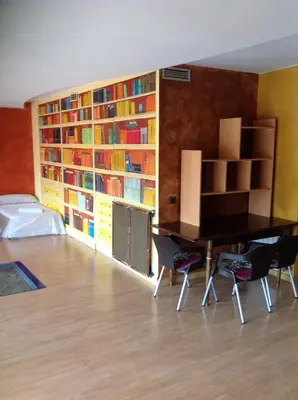 Biblioteca en la posada u hostería
