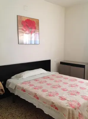 Cama o camas de una habitación en Hostel Alhambra