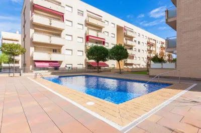 Piscina en o cerca de Elegant Apartment in Lloret de Mar, 85 m² with Pool