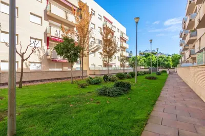 Jardín al aire libre en Elegant Apartment in Lloret de Mar, 85 m² with Pool