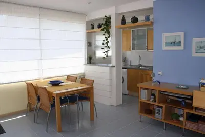 Una cocina o zona de cocina en BRAVAHOLIDAYS-121-Canastell-58