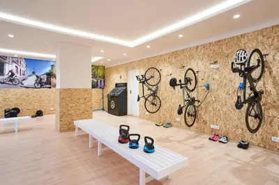 Gimnasio o instalaciones de fitness de Hotel Indalo Park