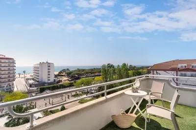 Un balcón o terraza de Hotel Indalo Park