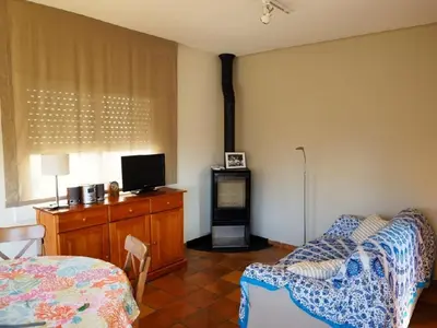 Una televisión o centro de entretenimiento en Holiday Home Estiu by Interhome