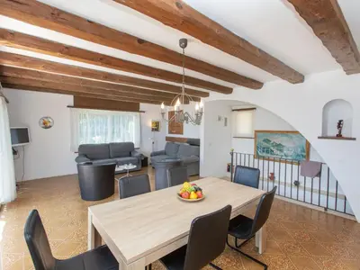 Zona de estar de Holiday Home Puig Romani-2 by Interhome