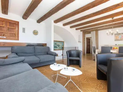 Zona de estar de Holiday Home Puig Romani-2 by Interhome
