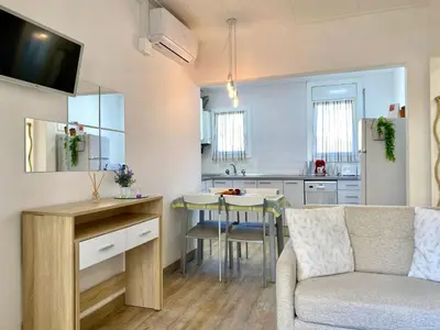 Una cocina o zona de cocina en Apartment Aquarius by Interhome