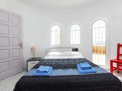 Cama o camas de una habitación en Holiday Home Bella Vista by Interhome