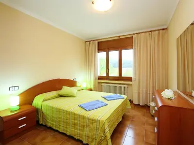 Cama o camas de una habitación en Holiday Home Can Cals by Interhome